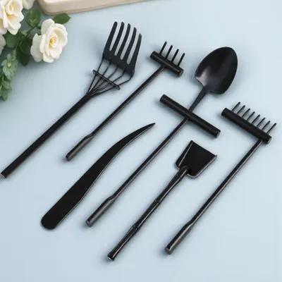 Zen Gardening Tools - 6-częściowy zestaw mini grabków do ogrodu