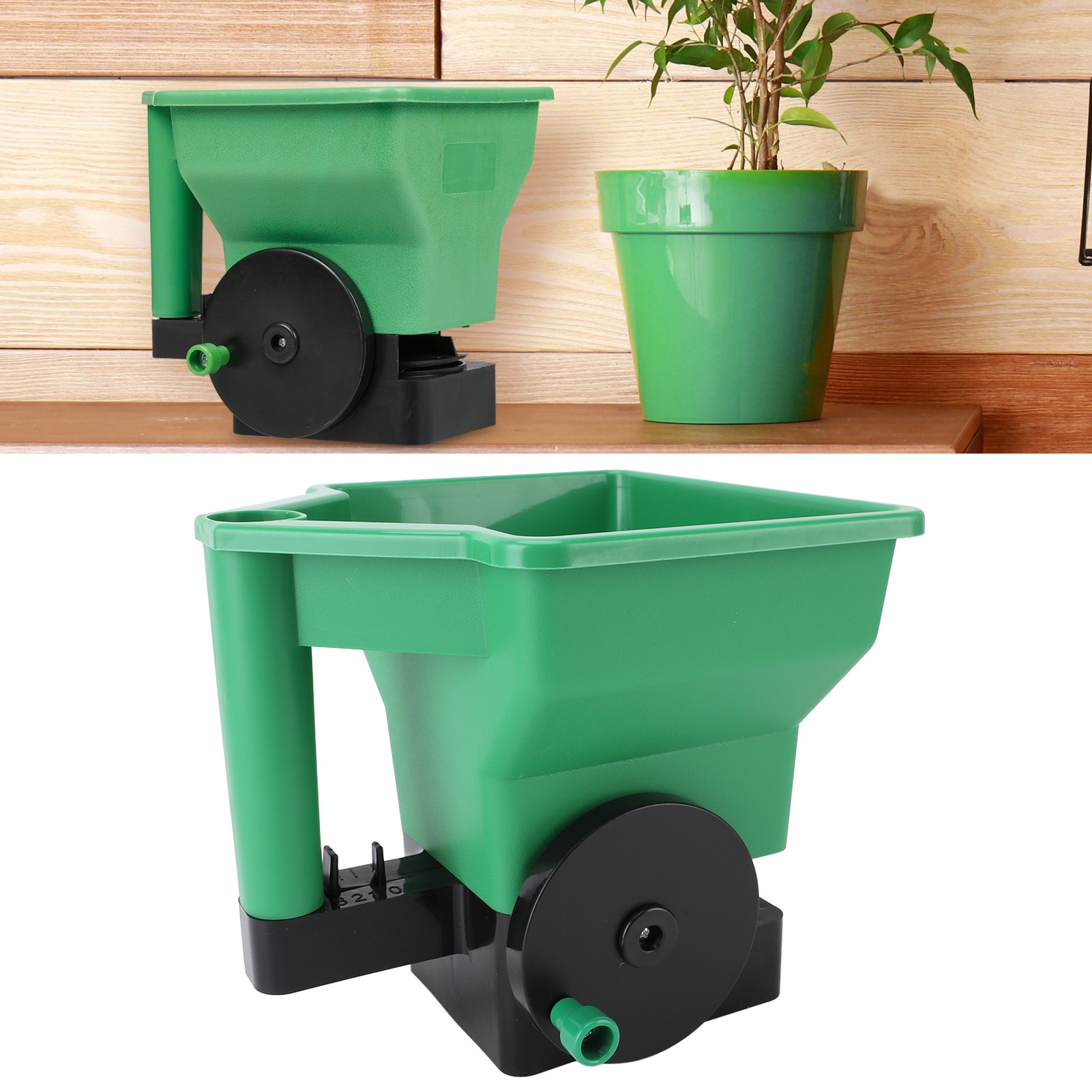 Grass Seed Spreader - Ręczny rozrzutnik do trawników 3L Ręczny