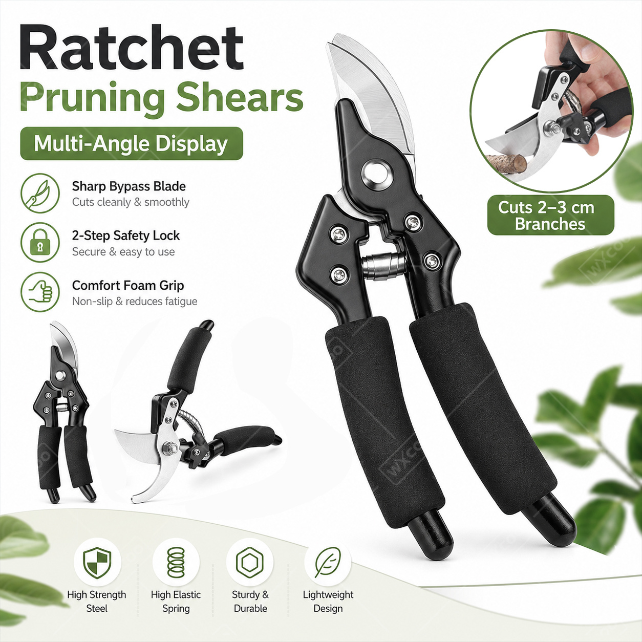 Gardening Tools To Cut Branches - Nożyczki ze stali nierdzewnej do przycinania