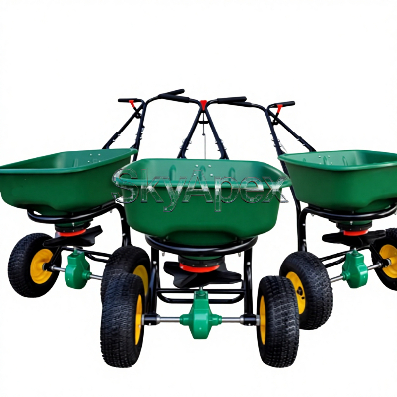 Grass Seed Spreader - Ręczna rozsiewarka obrotowa do siewu, rozsiewania