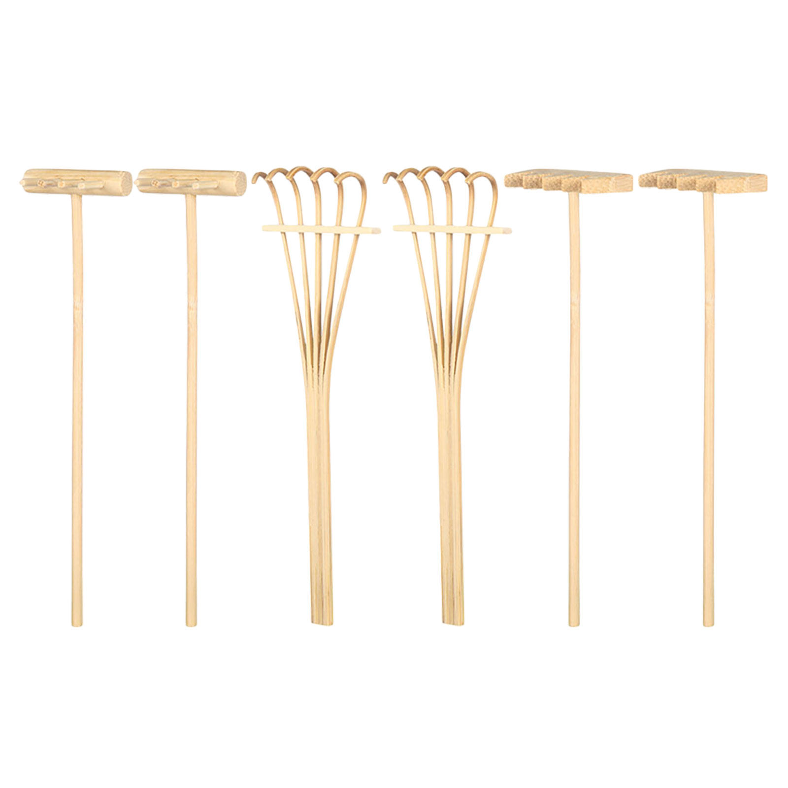 Zen Gardening Tools - 6-częściowy zestaw mini grabli do piasku