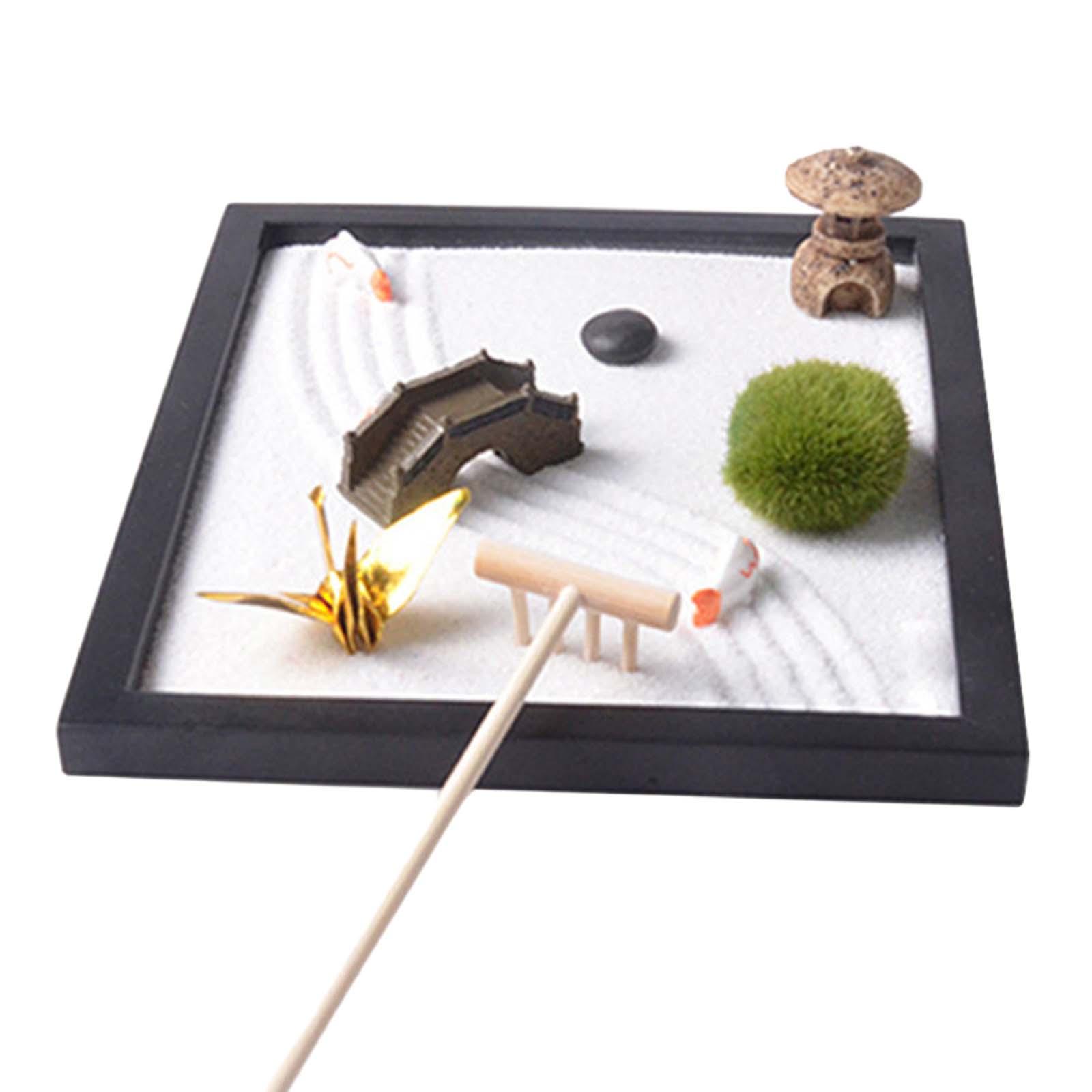 Zen Gardening Tools - Zen Garden Piaskownica na Biurko Japoński