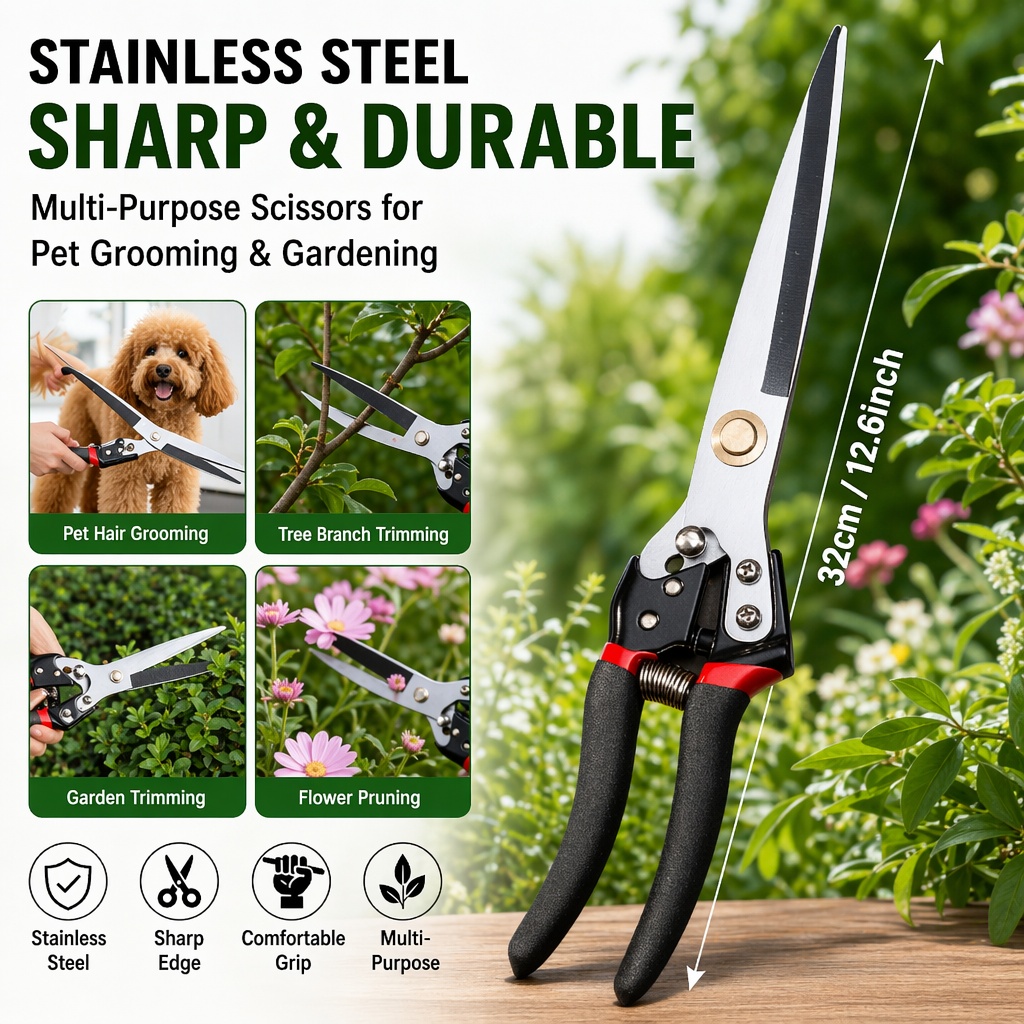 Gardening Tools To Cut Branches - Nożyce Wytrzymałe Nożyce do Strzyżenia Owiec