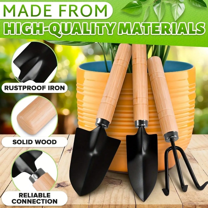 Gardening Tools Spade - 3 szt./1 zestaw Mini Zestaw Narzędzi