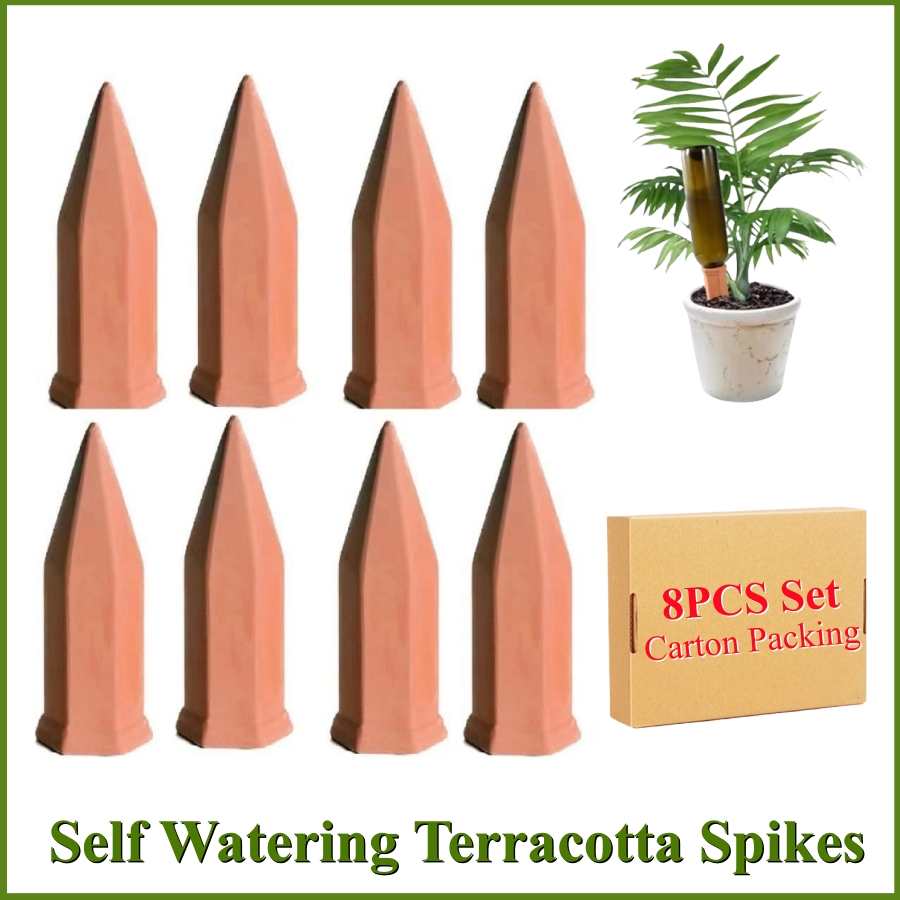 Gardening Tools Kit For Home Garden - 8 szt. Samonawadniające kolce z terakoty,
