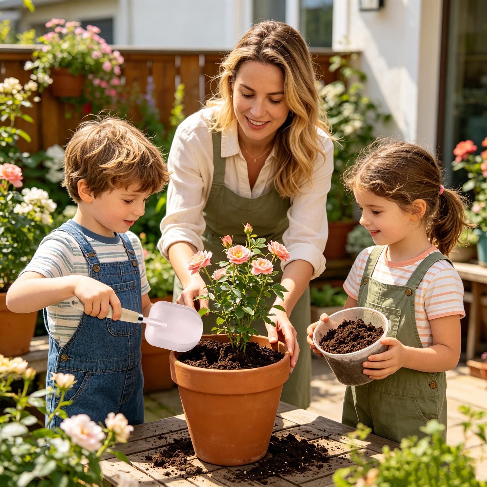 Gardening Tools Girly - Zestaw narzędzi ogrodniczych dla dzieci, interaktywny