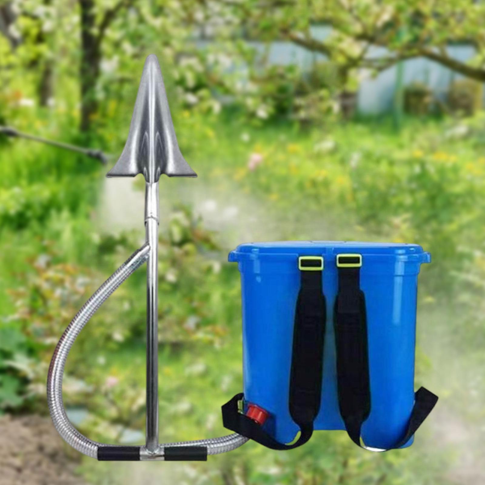Fertilizer Dispenser - Plecakowy aplikator nawozów 25L, rozsiewacz granulatów,