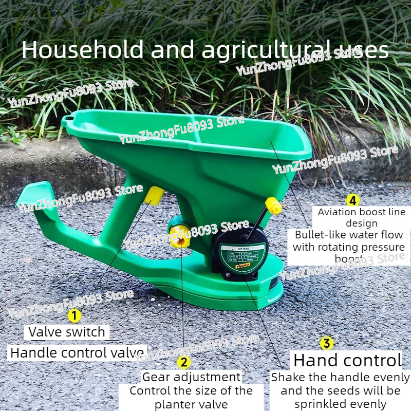Mały rozsiewacz do nawozów i n – Grass Seed Spreader recenzja i cena