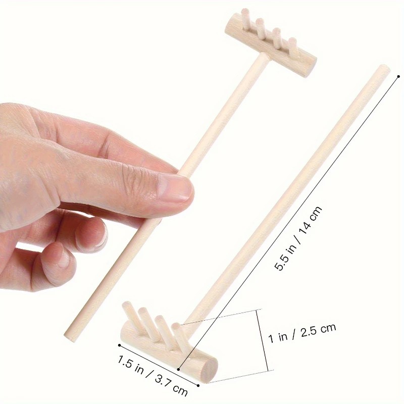 6-częściowy zestaw mini grabli – Zen Gardening Tools recenzja i cena