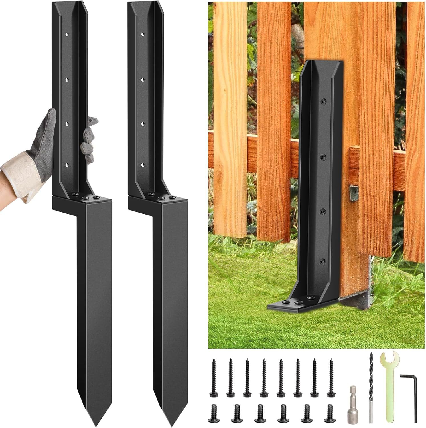 2 SZT. Kotwice do naprawy ogro – Gardening Tools Kit For Home Garden recenzja i cena