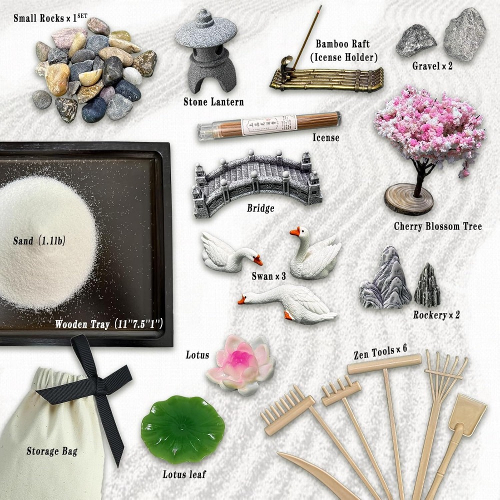 Zestaw do ogrodu zen SRAYW do  – Zen Gardening Tools recenzja i cena