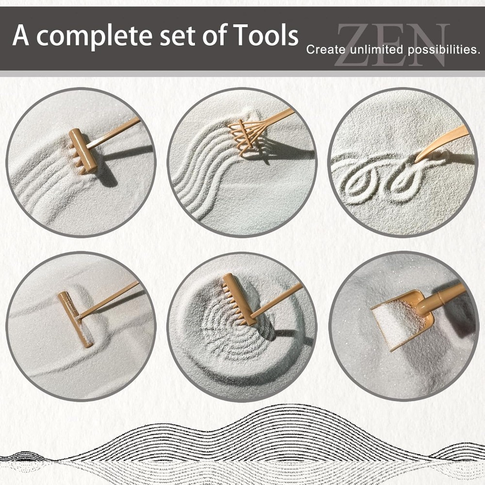 Zestaw do ogrodu zen SRAYW do  – Zen Gardening Tools recenzja i cena
