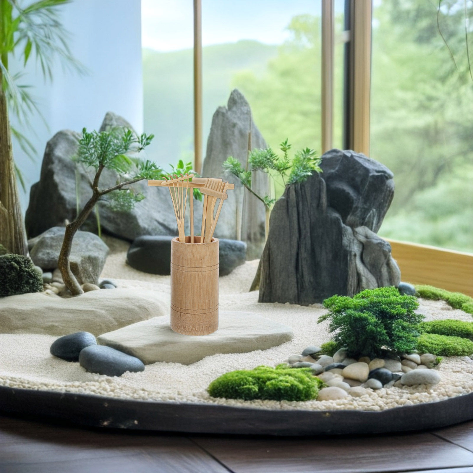 1 zestaw mini narzędzi bambuso – Zen Gardening Tools recenzja i cena