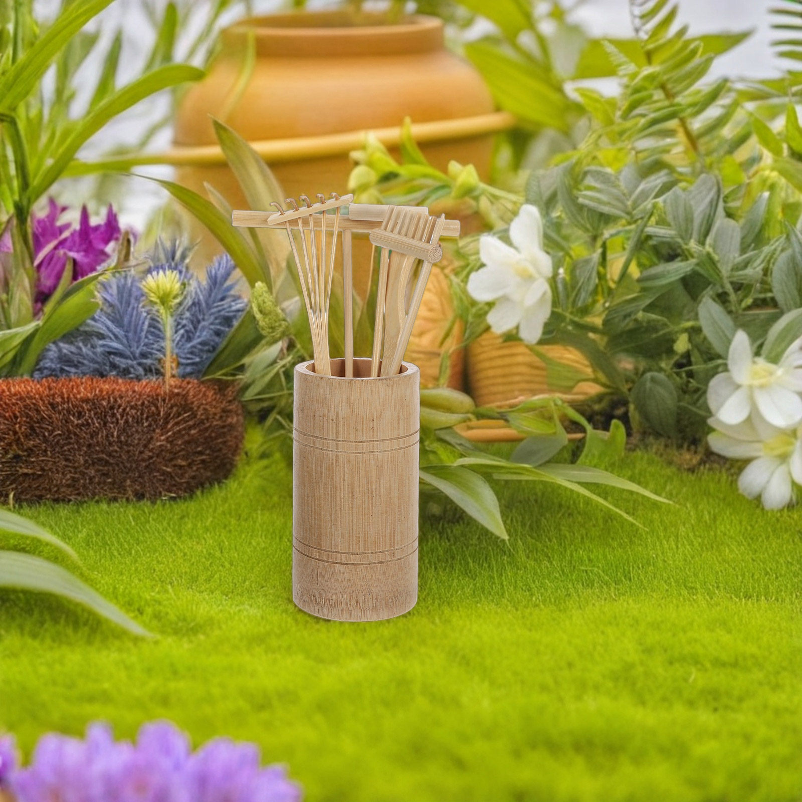1 zestaw mini narzędzi bambuso – Zen Gardening Tools recenzja i cena