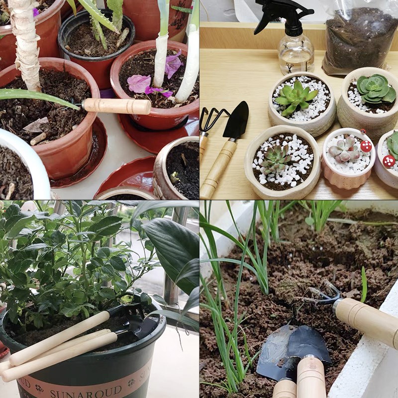 3 szt./1 zestaw Mini narzędzia – Gardening Tools Spade recenzja i cena