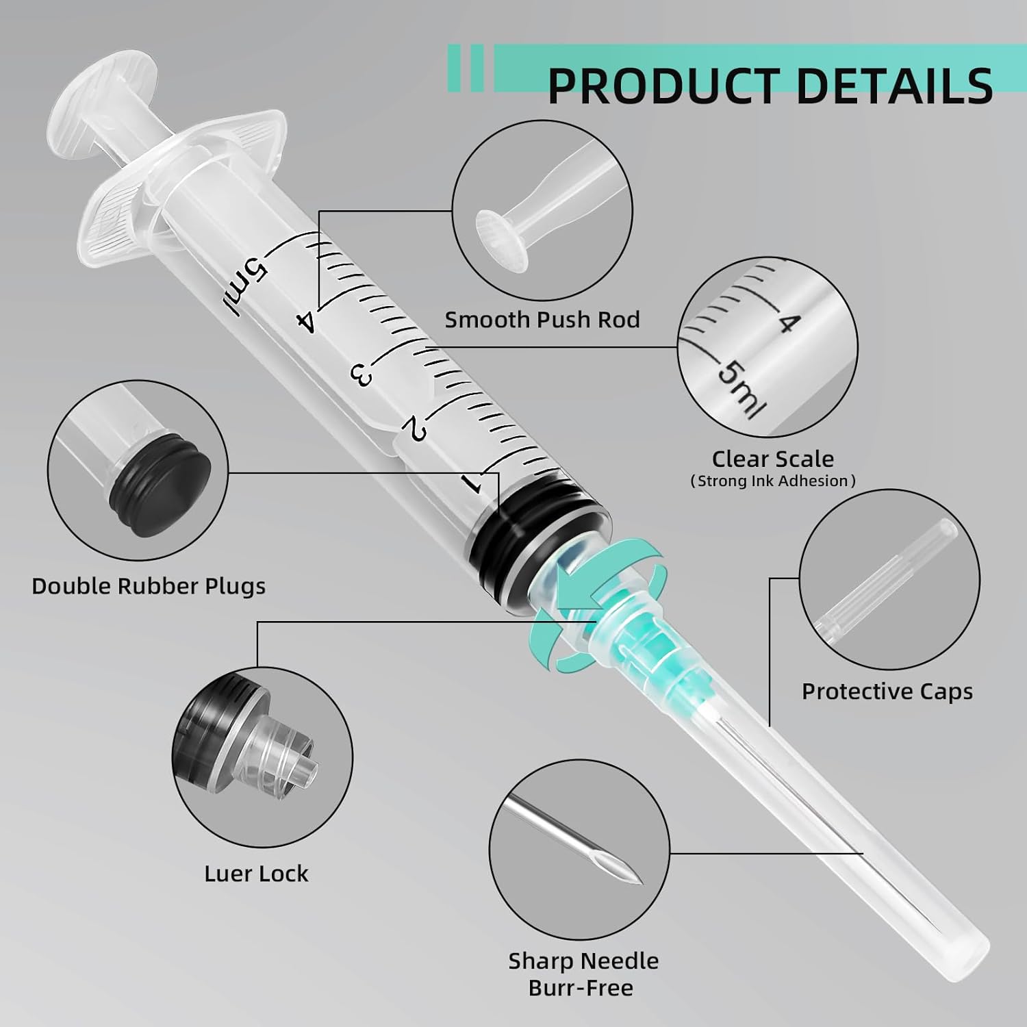 Strzykawka Luer Lock 5 ml, odp – Fertilizer Dispenser recenzja i cena
