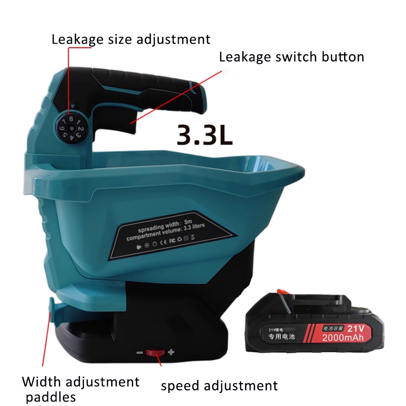 Ręczny elektryczny rozsiewacz  – Grass Seed Spreader recenzja i cena