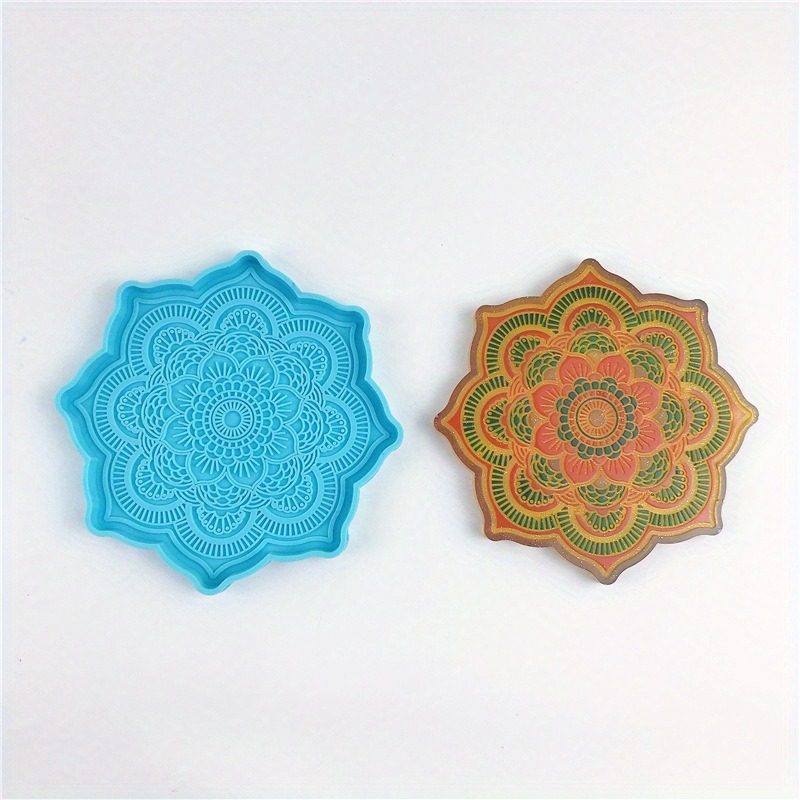 Mandala Coaster Silicone Mold  – Gardening Tools Diy recenzja i cena