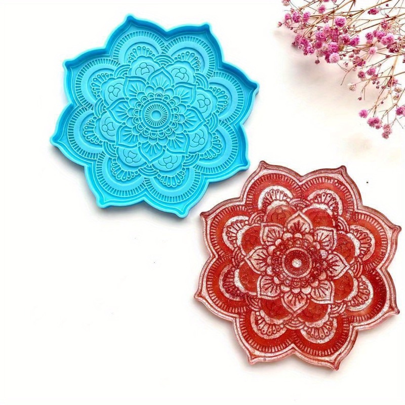Mandala Coaster Silicone Mold  – Gardening Tools Diy recenzja i cena