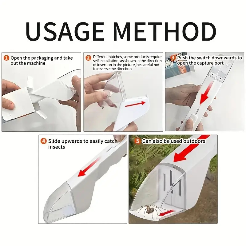 1 szt. Przenośny łapacz owadów – Gardening Tools Needed recenzja i cena
