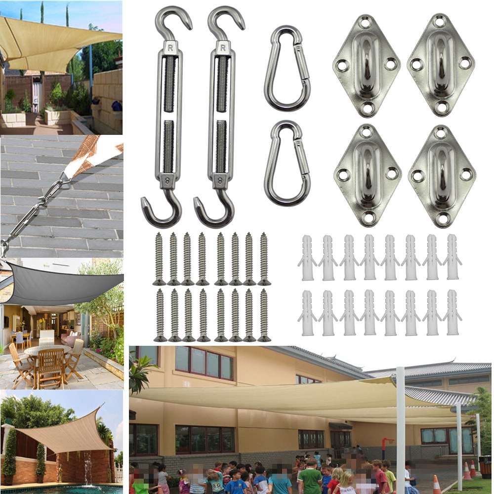 Zestaw mocowań do żagla przeci – Gardening Tools Kit For Home Garden recenzja i cena