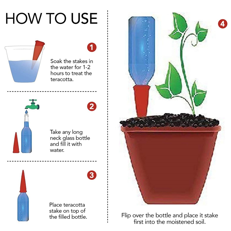 8 szt. Samonawadniające kolce  – Gardening Tools Kit For Home Garden recenzja i cena